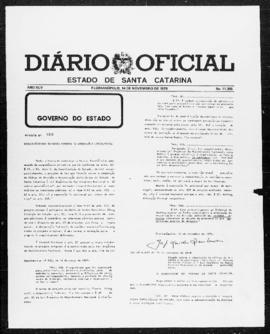 Diário Oficial do Estado de Santa Catarina. Ano 45. N° 11355 de 14/11/1979