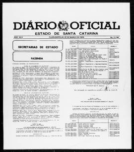 Diário Oficial do Estado de Santa Catarina. Ano 45. N° 11192 de 20/03/1979