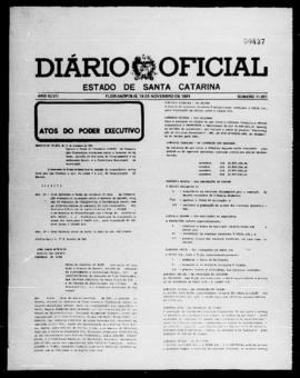 Diário Oficial do Estado de Santa Catarina. Ano 47. N° 11851 de 19/11/1981