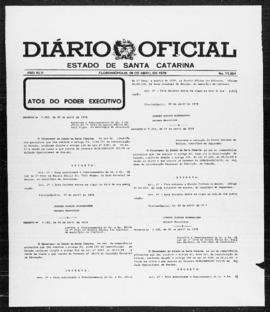 Diário Oficial do Estado de Santa Catarina. Ano 45. N° 11204 de 05/04/1979