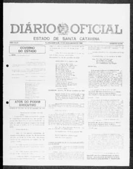 Diário Oficial do Estado de Santa Catarina. Ano 49. N° 12340 de 17/11/1983