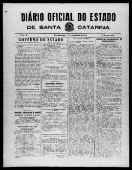 Diário Oficial do Estado de Santa Catarina. Ano 10. N° 2632 de 01/12/1943