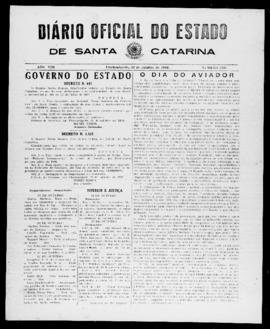 Diário Oficial do Estado de Santa Catarina. Ano 8. N° 2126 de 23/10/1941
