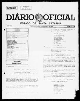 Diário Oficial do Estado de Santa Catarina. Ano 58. N° 14843 de 30/12/1993.