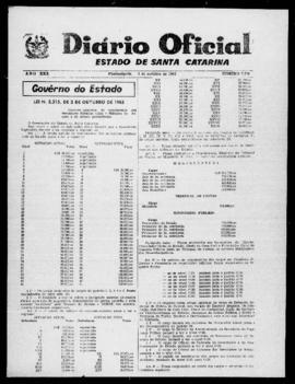 Diário Oficial do Estado de Santa Catarina. Ano 30. N° 7391 de 04/10/1963
