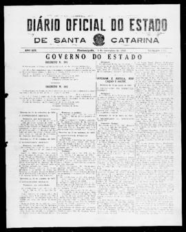 Diário Oficial do Estado de Santa Catarina. Ano 19. N° 4774 de 03/11/1952