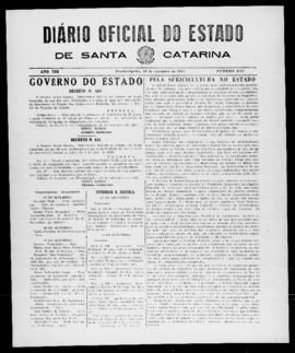 Diário Oficial do Estado de Santa Catarina. Ano 8. N° 2107 de 26/09/1941