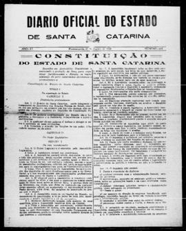 Diário Oficial do Estado de Santa Catarina. Ano 2. N° 431 de 27/08/1935