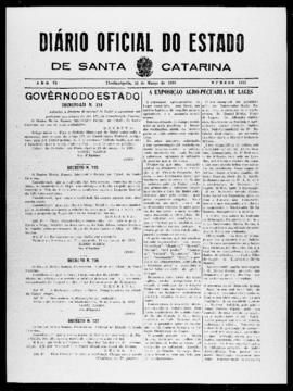 Diário Oficial do Estado de Santa Catarina. Ano 6. N° 1451 de 22/03/1939