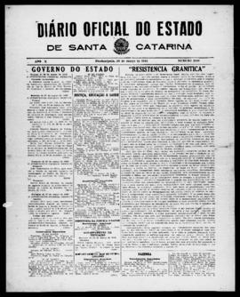 Diário Oficial do Estado de Santa Catarina. Ano 10. N° 2468 de 29/03/1943