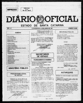 Diário Oficial do Estado de Santa Catarina. Ano 56. N° 14209 de 10/06/1991