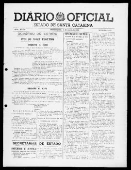 Diário Oficial do Estado de Santa Catarina. Ano 27. N° 6513 de 04/03/1960