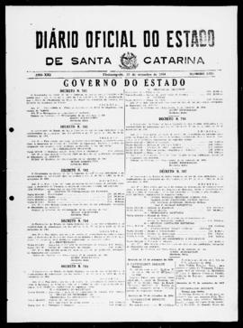 Diário Oficial do Estado de Santa Catarina. Ano 21. N° 5223 de 27/09/1954