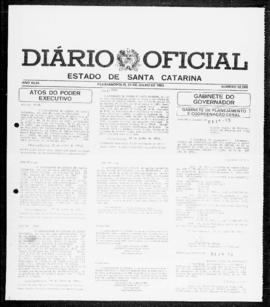 Diário Oficial do Estado de Santa Catarina. Ano 49. N° 12265 de 27/07/1983