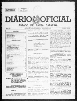 Diário Oficial do Estado de Santa Catarina. Ano 62. N° 15162 de 11/04/1995