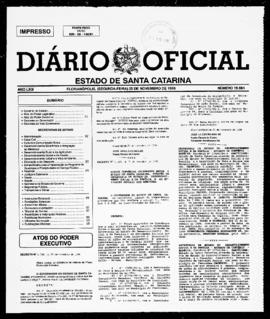 Diário Oficial do Estado de Santa Catarina. Ano 63. N° 15561 de 25/11/1996