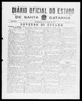 Diário Oficial do Estado de Santa Catarina. Ano 19. N° 4770 de 27/10/1952