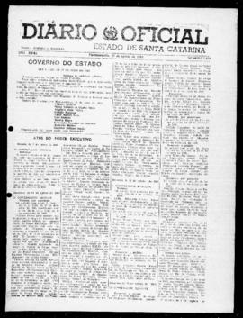 Diário Oficial do Estado de Santa Catarina. Ano 31. N° 7629 de 27/08/1964