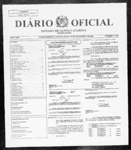 Diário Oficial do Estado de Santa Catarina. Ano 69. N° 17061 de 26/12/2002
