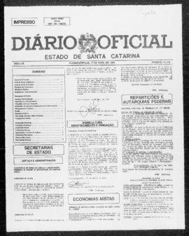 Diário Oficial do Estado de Santa Catarina. Ano 56. N° 14173 de 17/04/1991