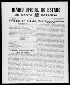 Diário Oficial do Estado de Santa Catarina. Ano 8. N° 2068 de 01/08/1941