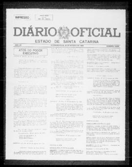 Diário Oficial do Estado de Santa Catarina. Ano 53. N° 13030 de 29/08/1986