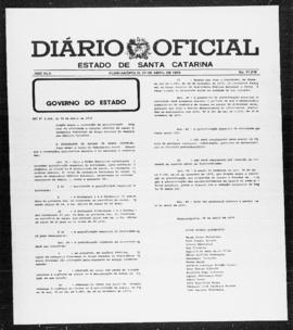 Diário Oficial do Estado de Santa Catarina. Ano 45. N° 11218 de 27/04/1979