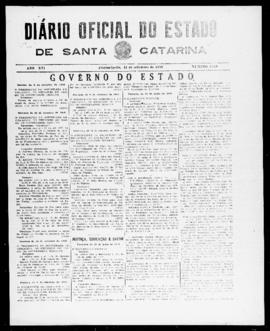 Diário Oficial do Estado de Santa Catarina. Ano 16. N° 4020 de 15/09/1949