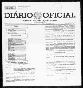 Diário Oficial do Estado de Santa Catarina. Ano 69. N° 16865 de 14/03/2002