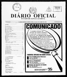 Diário Oficial do Estado de Santa Catarina. Ano 74. N° 18494 de 21/11/2008