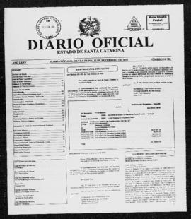 Diário Oficial do Estado de Santa Catarina. Ano 75. N° 18788 de 12/02/2010