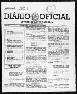 Diário Oficial do Estado de Santa Catarina. Ano 67. N° 16410 de 11/05/2000
