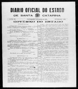 Diário Oficial do Estado de Santa Catarina. Ano 4. N° 1106 de 07/01/1938