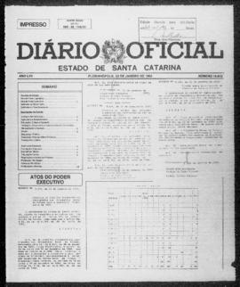 Diário Oficial do Estado de Santa Catarina. Ano 57. N° 14612 de 22/01/1993