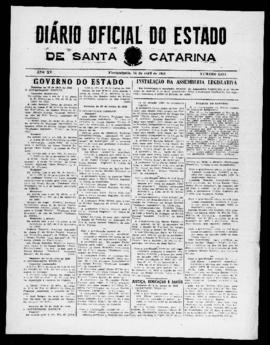 Diário Oficial do Estado de Santa Catarina. Ano 15. N° 3684 de 14/04/1948
