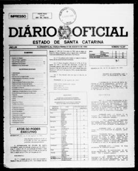 Diário Oficial do Estado de Santa Catarina. Ano 62. N° 15237 de 01/08/1995