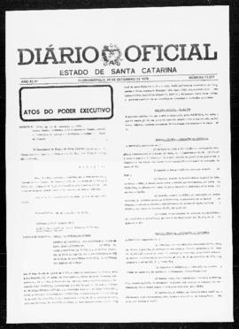 Diário Oficial do Estado de Santa Catarina. Ano 43. N° 11077 de 29/09/1978