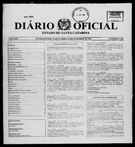 Diário Oficial do Estado de Santa Catarina. Ano 71. N° 17726 de 20/09/2005