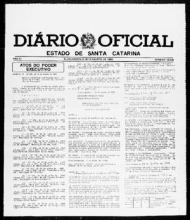 Diário Oficial do Estado de Santa Catarina. Ano 51. N° 12536 de 28/08/1984
