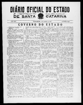 Diário Oficial do Estado de Santa Catarina. Ano 14. N° 3521 de 05/08/1947