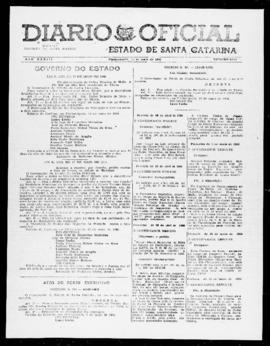 Diário Oficial do Estado de Santa Catarina. Ano 33. N° 8054 de 17/05/1966