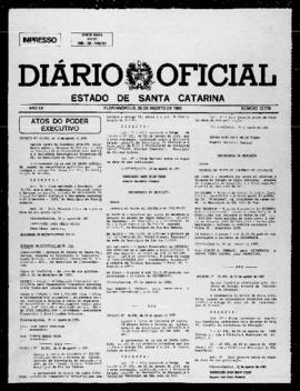 Diário Oficial do Estado de Santa Catarina. Ano 52. N° 12779 de 26/08/1985