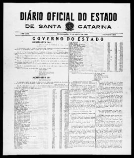 Diário Oficial do Estado de Santa Catarina. Ano 13. N° 3294 de 27/08/1946