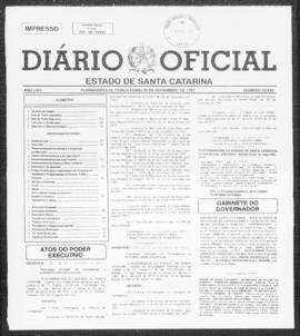 Diário Oficial do Estado de Santa Catarina. Ano 64. N° 15810 de 25/11/1997