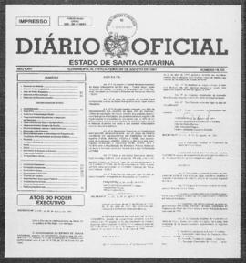 Diário Oficial do Estado de Santa Catarina. Ano 64. N° 15731 de 05/08/1997