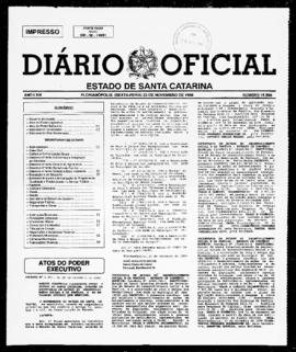 Diário Oficial do Estado de Santa Catarina. Ano 63. N° 15560 de 22/11/1996