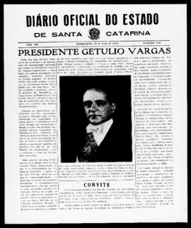 Diário Oficial do Estado de Santa Catarina. Ano 7. N° 1746 de 19/04/1940