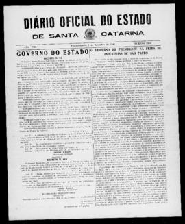 Diário Oficial do Estado de Santa Catarina. Ano 8. N° 2150 de 01/12/1941