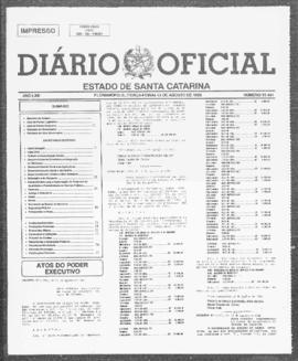Diário Oficial do Estado de Santa Catarina. Ano 63. N° 15491 de 13/08/1996