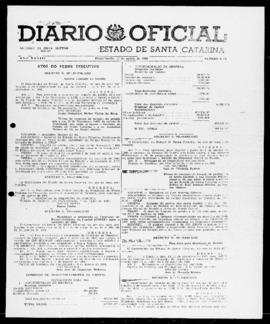 Diário Oficial do Estado de Santa Catarina. Ano 33. N° 8114 de 12/08/1966